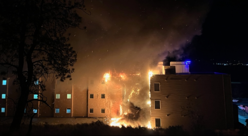 Fire causes 'extensive damage' at Merritt hotel