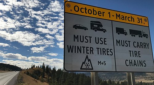Heads up: BC’s winter tire rules go into place next week
